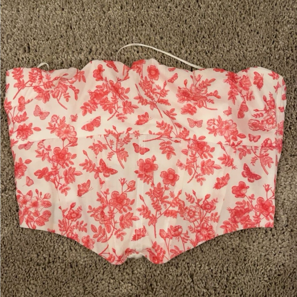 super cute princess polly tube top corset size 0